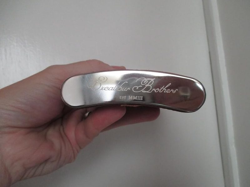 Customer photo of the engraved Excalibur Brothers cap