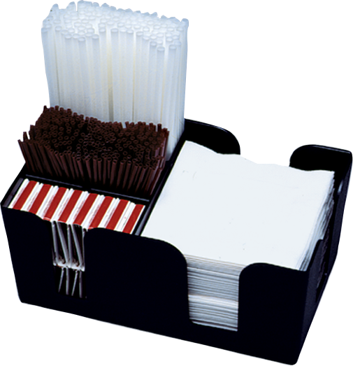 Featured image for “Bar Organizer/ Bar Caddy Condiment / Garnish Organizer Black”