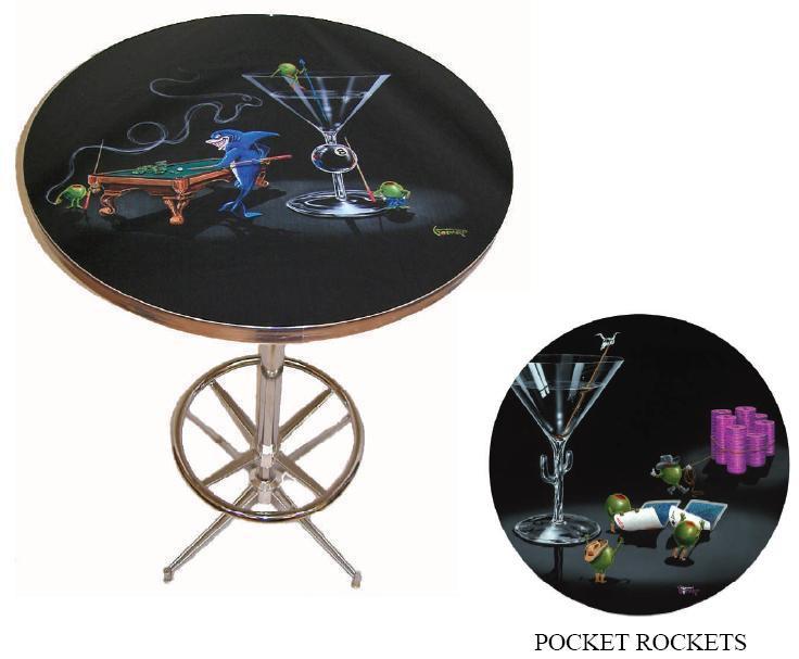 Featured image for “Bar Table – Pocket Rockets”