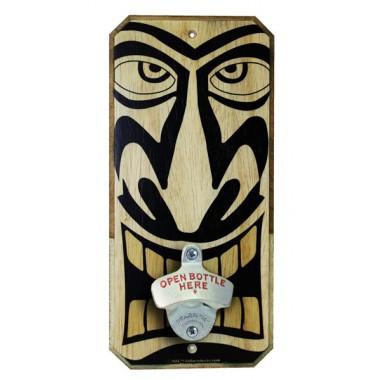 Featured image for “TIKI (Corona) – Wall Mounted Wood Plaque Bottle Opener”