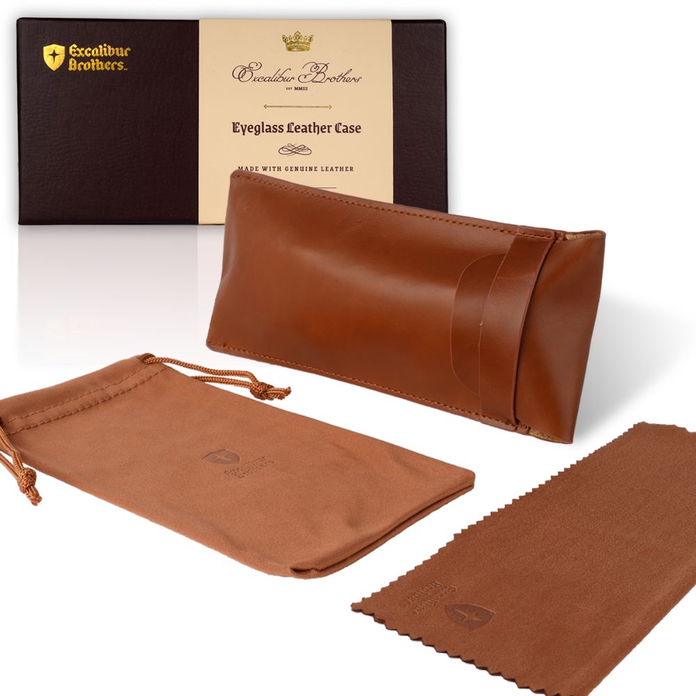 Leather Eye Glass Cases