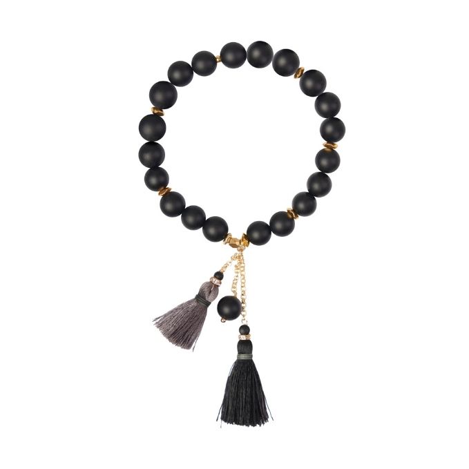 Featured image for “Charm Bracelets for Women – Onyx Elephant Protection Stone”