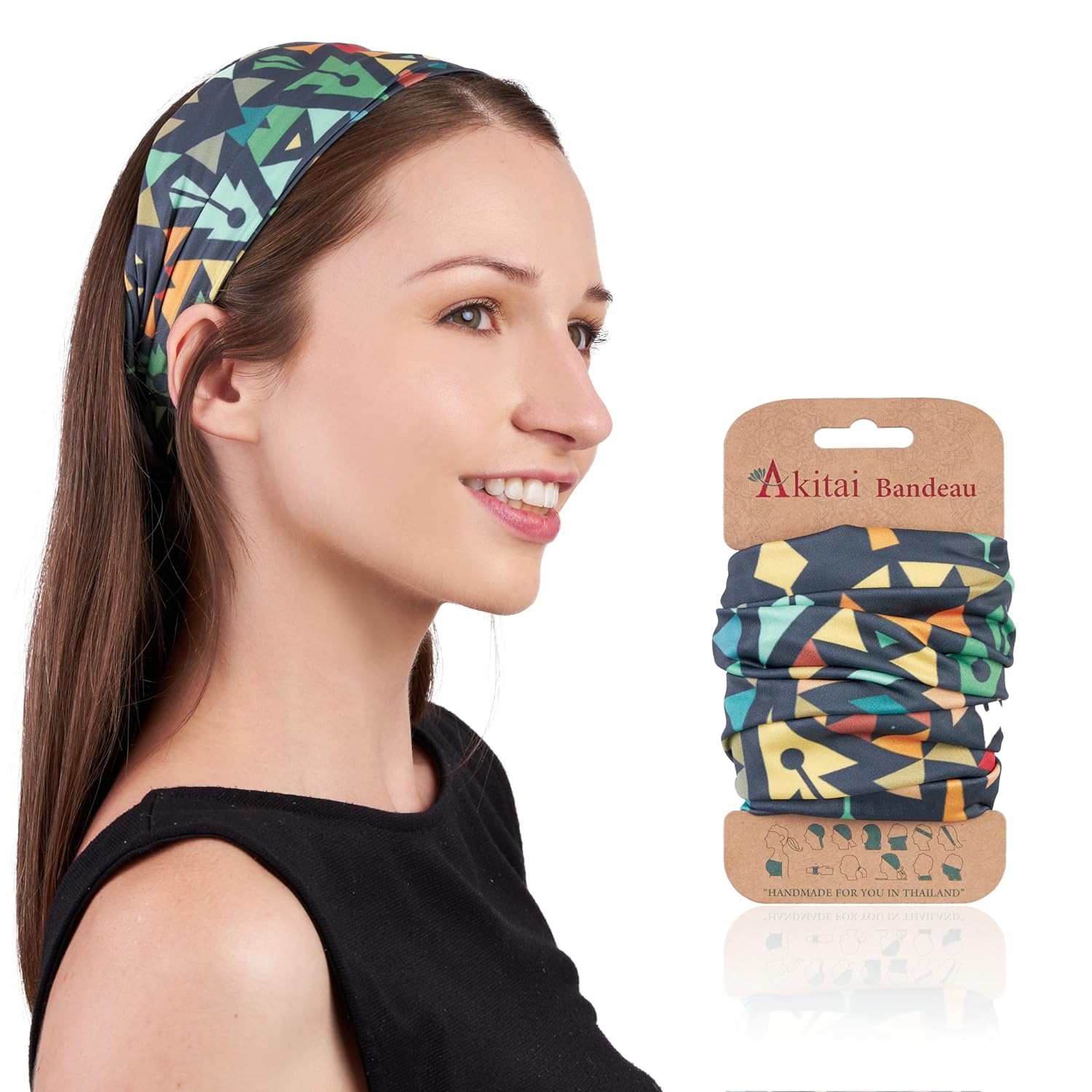 Featured image for “Boho Bandeau Headbands – Zulu Green”