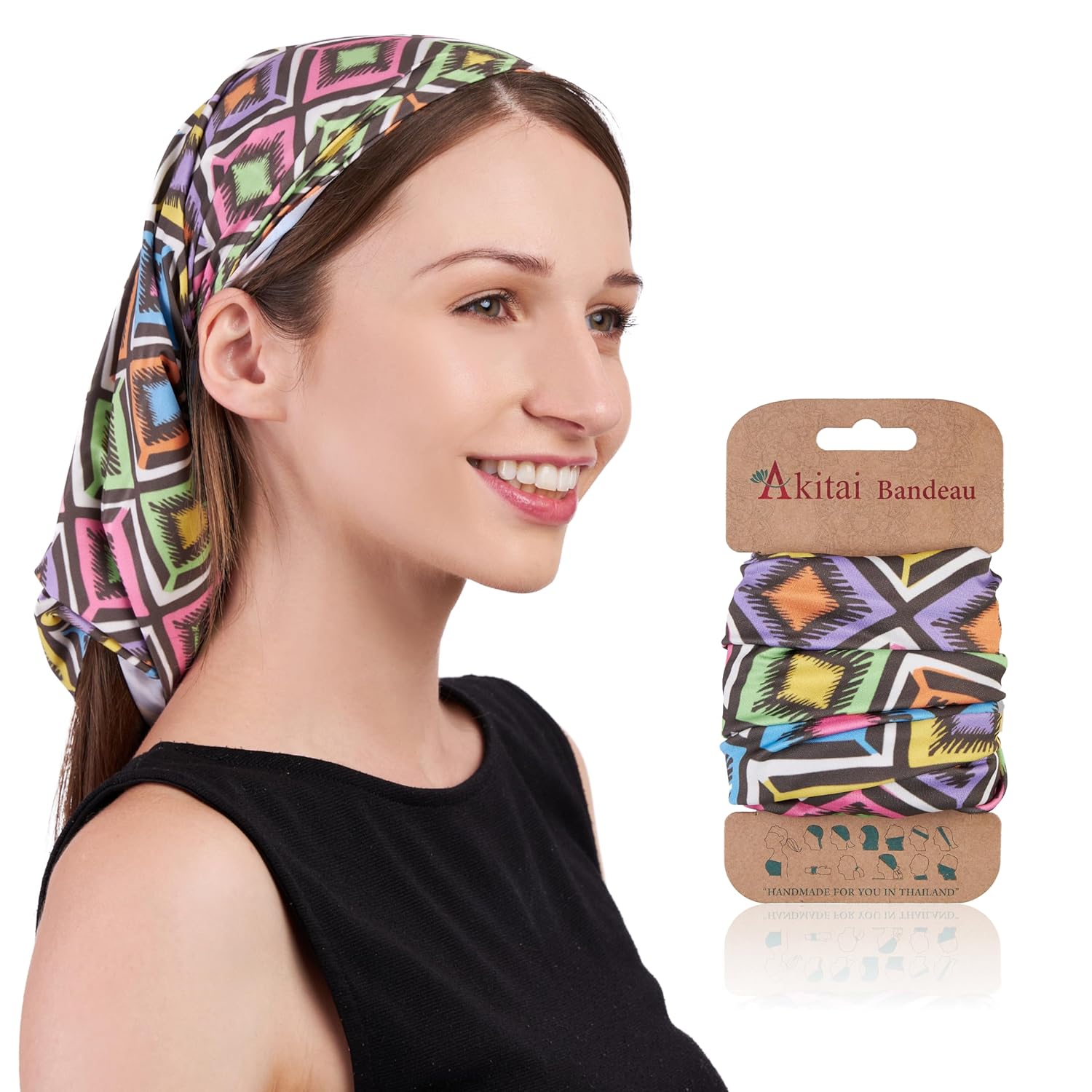 Featured image for “Boho Bandeau Headbands – Tribal Purple”