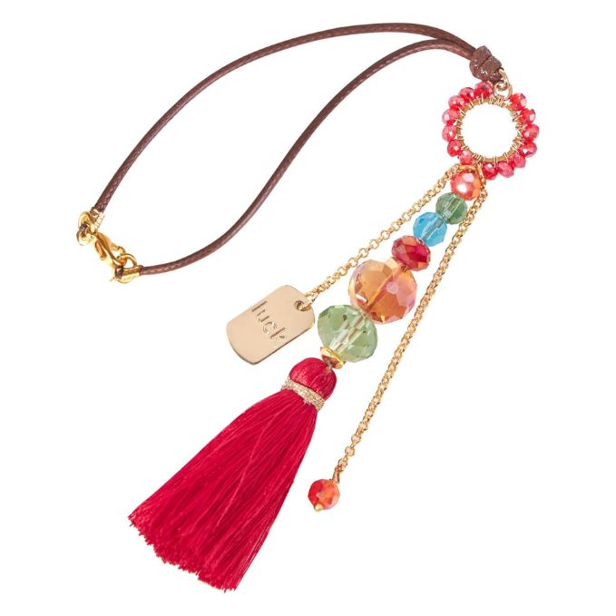 Featured image for “Rear View Mirror Tassel – Red Tassel”
