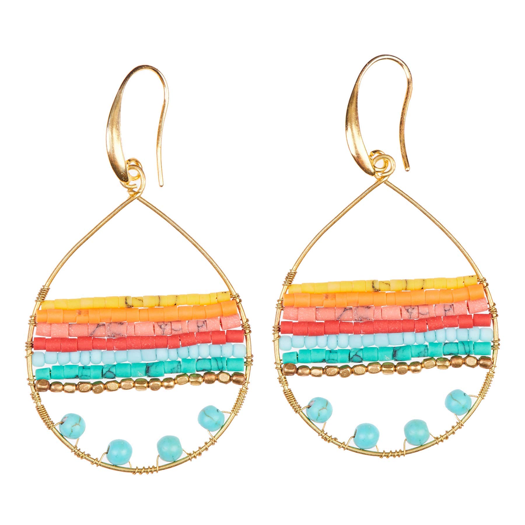 Featured image for “Akitai Teardrop Earrings for Women Dangle”